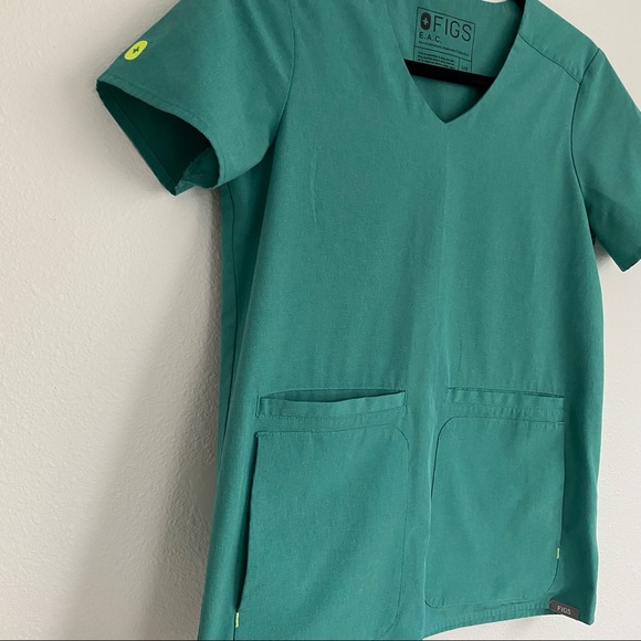 Figs Marine FIONe.a.c Callao-Jogger Scrub Pants & Lekei Four pocket Scrub Top - Picture 11 of 16